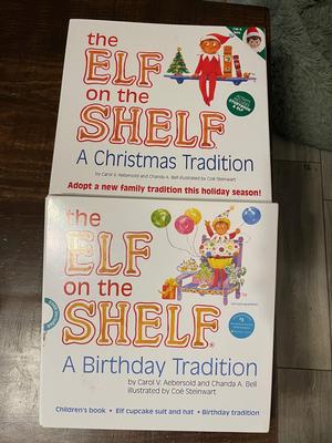 Elf on a Shelf - $10 for BOTH Christmas & Birthday